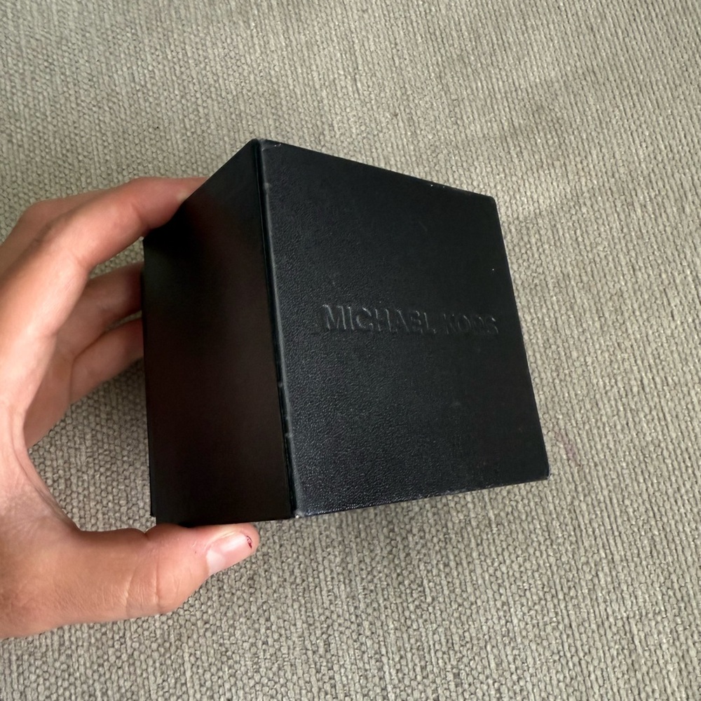 Michael Kors Gold and Tan Watch